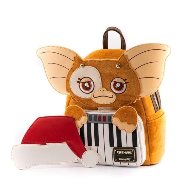 Gremlins Gizmo Holiday Cosplay With Removable Hat Mini Loungefly Backpack - 2