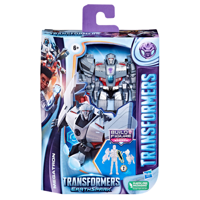 Transformers EarthSpark Deluxe Megatron Hasbro Action Figure - 5