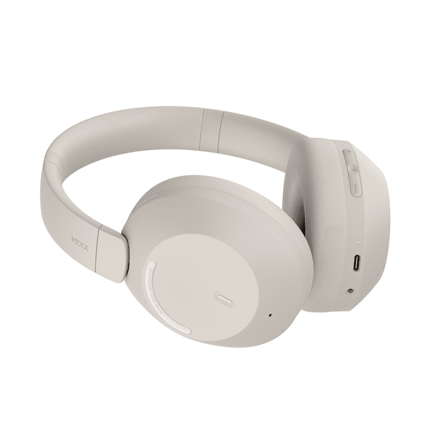 Mixx Audio StreamQ C4 ANC Sand Active Noise Cancelling Bluetooth Headphones - 1