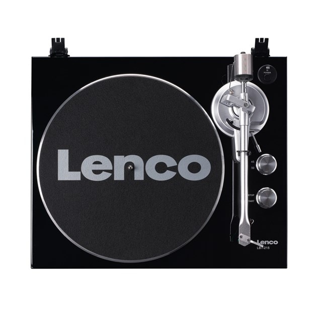 Lenco LBT-215BK Piano Black Bluetooth Turntable - 4