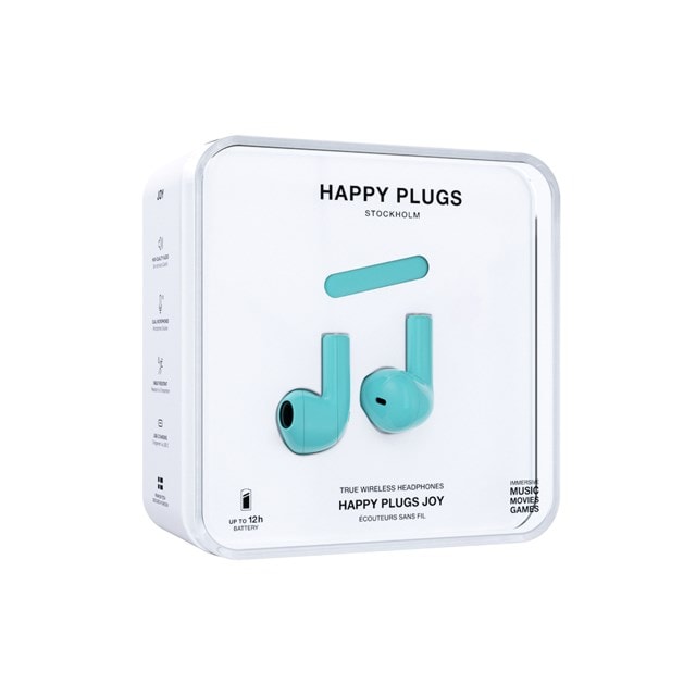 Happy Plugs Joy Turquoise True Wireless Bluetooth Earphones - 4