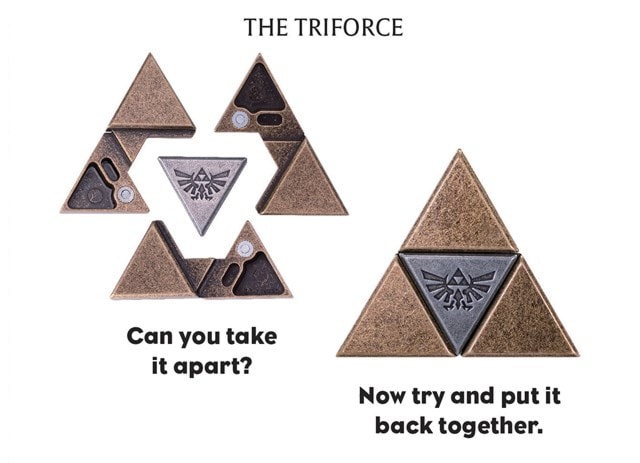 Zelda Triforce Huzzle Puzzle - 3