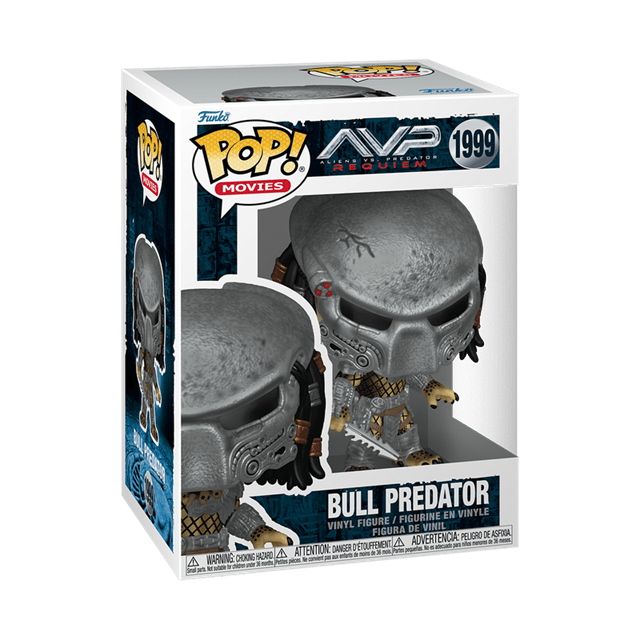 Bull Predator 1999 Aliens Vs. Predator Requiem Funko Pop Vinyl - 2