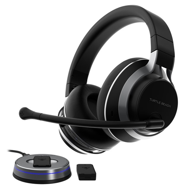 Turtle Beach Stealth Pro Wireless 7.1 Noise-Cancelling PlayStation Gaming Headset - Black - 1