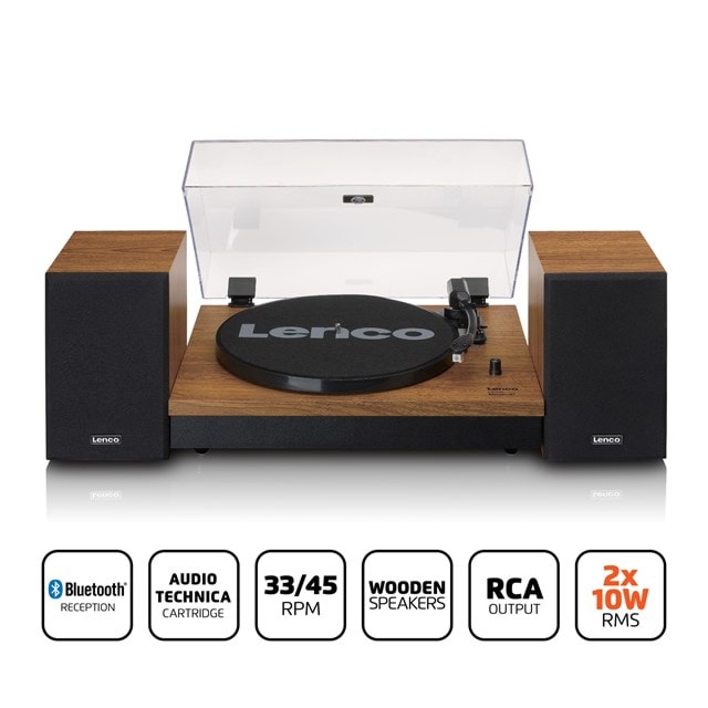 Lenco LS-310 Wood Turntable & Speakers (hmv exclusive) - 8