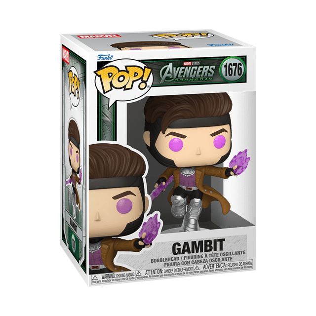 Gambit 1676 Avengers Doomsday Funko Pop Vinyl - 2