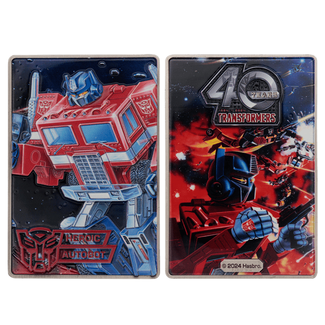 Transformers Autobots 40th Anniversary Ingot - 1