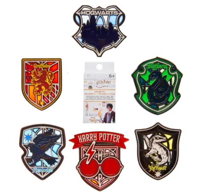 Stained Glass Harry Potter Loungefly Mystery Box Pins - 1