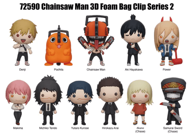 Chainsaw Man Series 2 Bag Clip - 2