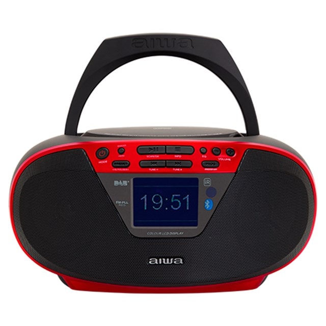 Aiwa BBTU-500DAB Red Bluetooth CD Player with DAB+/FM Radio - 12