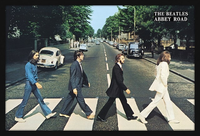 Abbey Road Beatles 60 x 90cm Framed Maxi Poster - 1