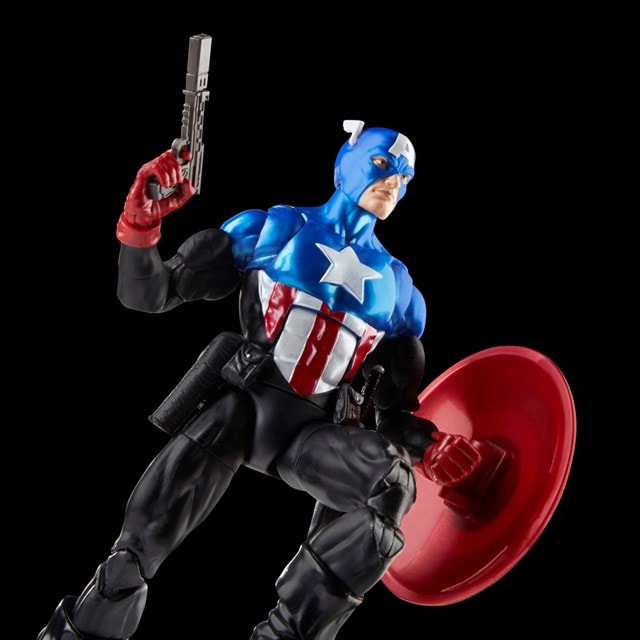 Captain America Bucky Barnes Avengers 60th Anniversary Hasbro Marvel Legends Series Action Figure - 3
