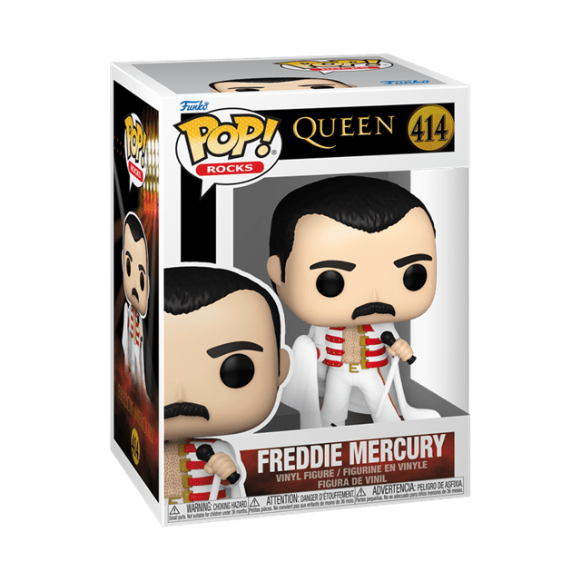 Freddie Mercury With Cape 414 Queen Funko Pop Vinyl - 2