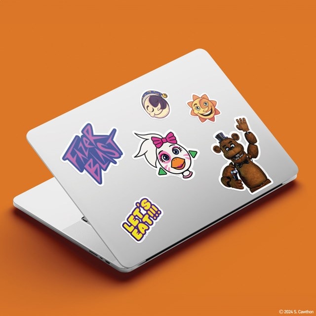 Five Nights At Freddy's FNAF Tech Decal Stickers - 5