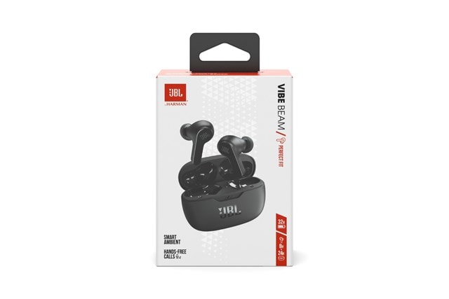 JBL Vibe Beam Black True Wireless Bluetooth Earphones - 8