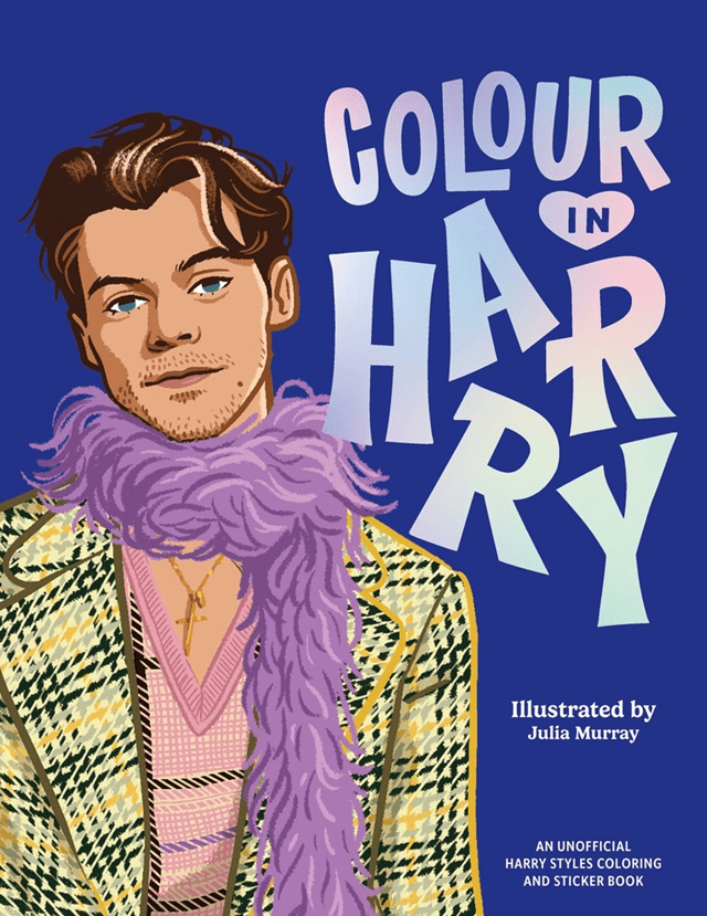 Colour In Harry Unofficial Harry Styles Colouring Book - 1