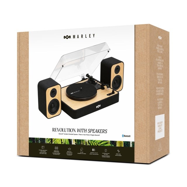 House Of Marley Revolution Bluetooth Turntable & Speakers - 8