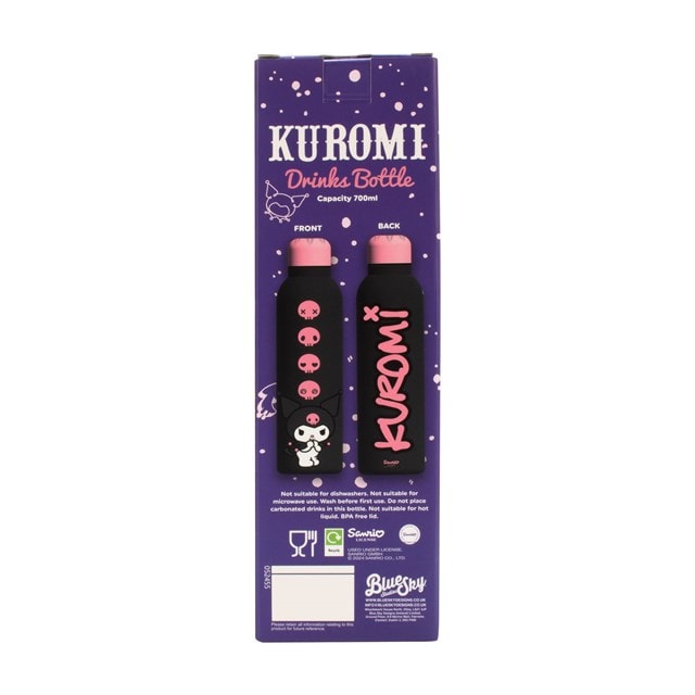 Kuromi Steel Drinks Bottle - 5