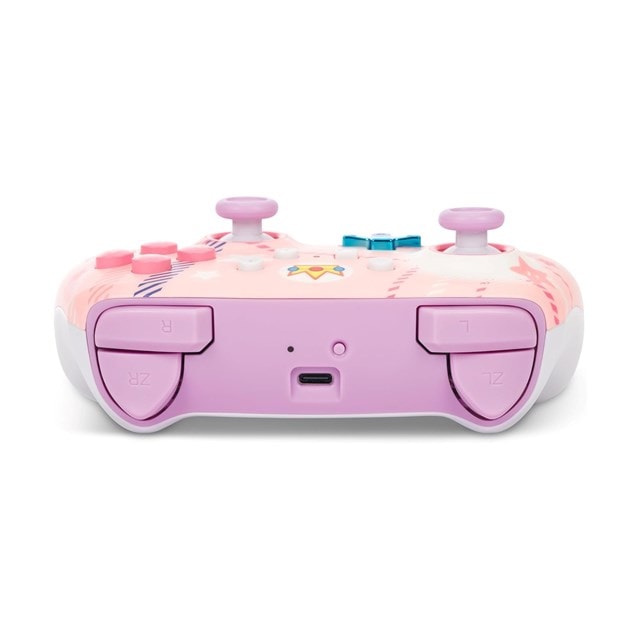 PowerA Enhanced Wireless Controller for Nintendo Switch - Princess Peach Plaid - 5