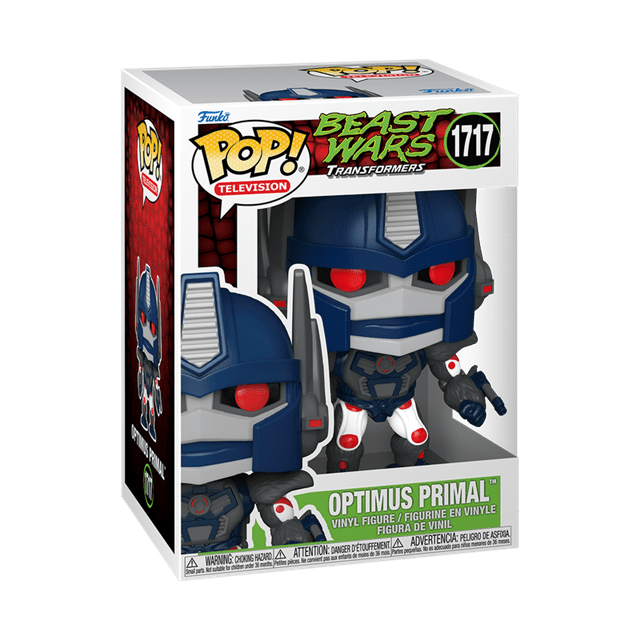 Optimus Primal 1717 Beast Wars Transformers Funko Pop Vinyl - 2