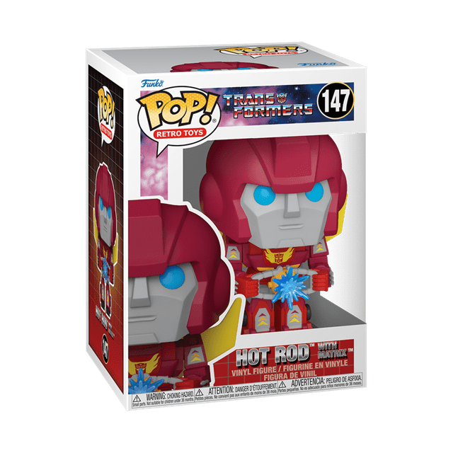 Hot Rod With Matrix 147 Transformers Funko Pop Vinyl - 2