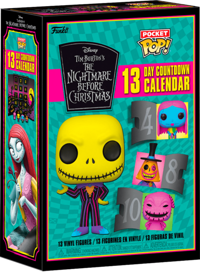 Blacklight Nightmare Before Christmas Funko Advent Calendar (13 Day