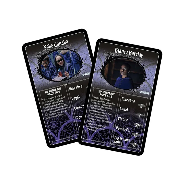 Wednesday Top Trumps Specials - 3