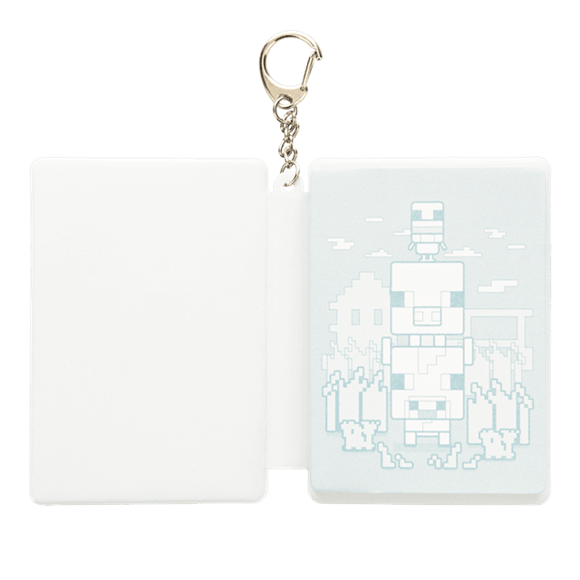 Minecraft Mini Puffy Notepad Keyring - 3