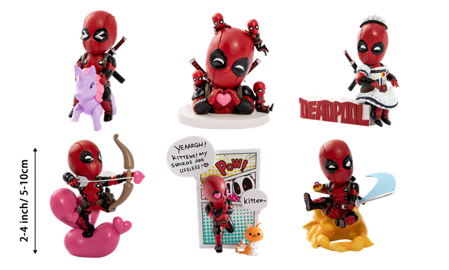 Yume Hero Box Deadpool Classic Series Hero Box Figurine - 2