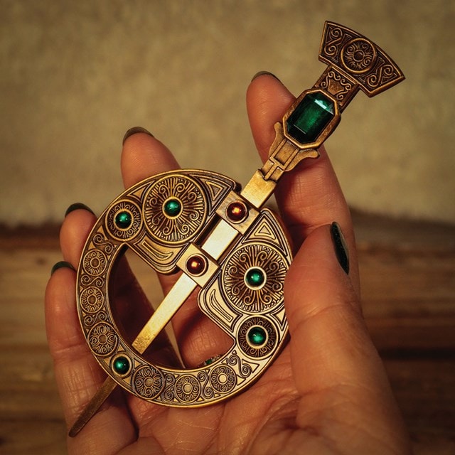 Renfri's Brooch The Witcher Metal Replica - 5