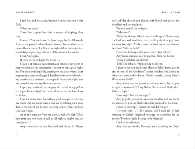 Beth Is Dead Paperback By Katie Bernet - 5