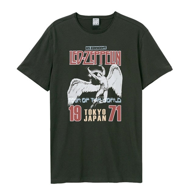Tokyo 71 Charcoal Led Zeppelin Tee (Small) - 1