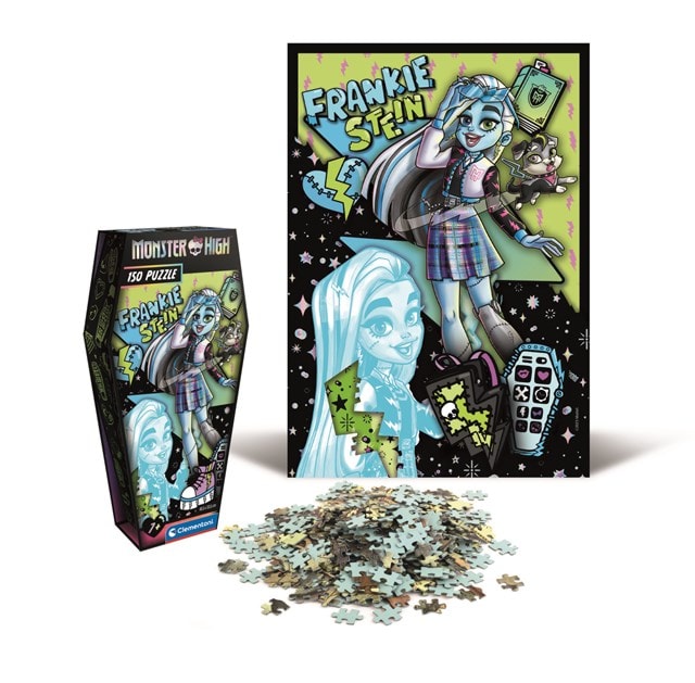Frankie Stein Special Edition Coffin Pack Monster High 150 Piece Jigsaw Puzzle - 1