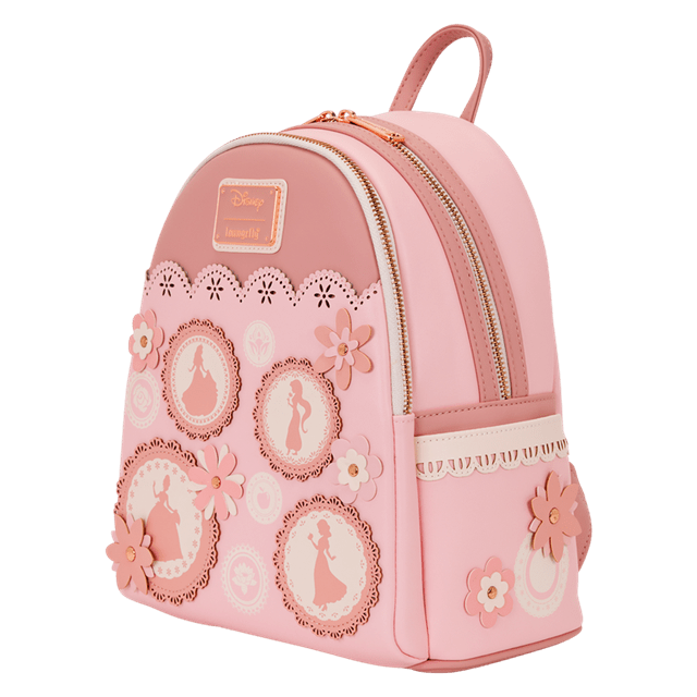 Disney Princess Floral Lace Loungefly Mini Backpack - 2