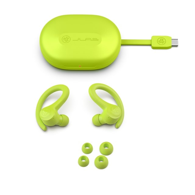 JLab Go Air Sport Yellow True Wireless Bluetooth Sports Earphones - 5
