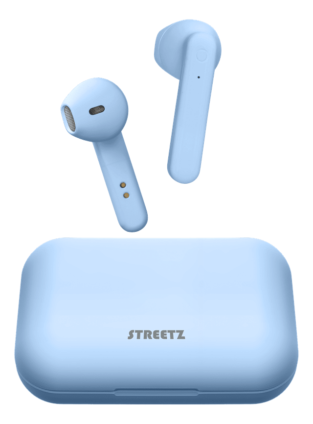 Streetz TWS-107 Light Blue True Wireless Bluetooth Earphones - 1