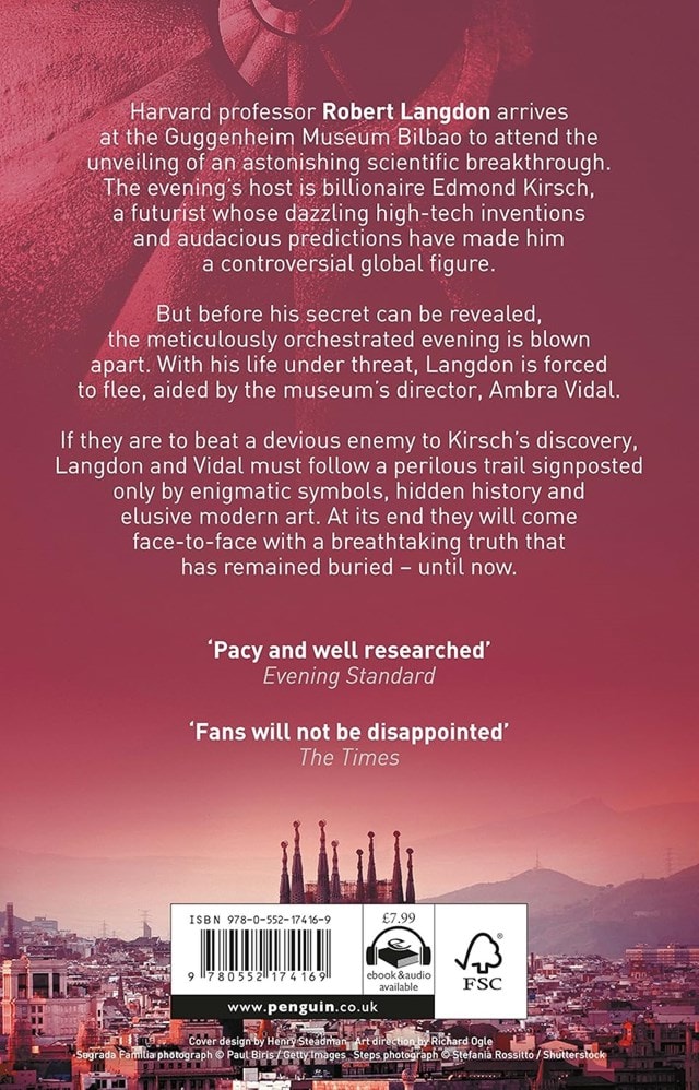 Origin Paperback By Dan Brown - 2