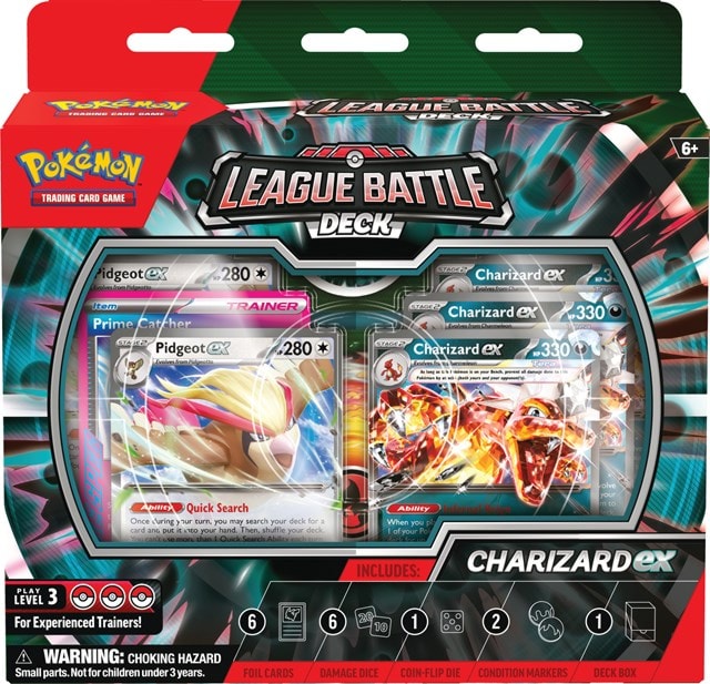 Charizard ex League Battle Deck Pokemon Trading Cards - 1