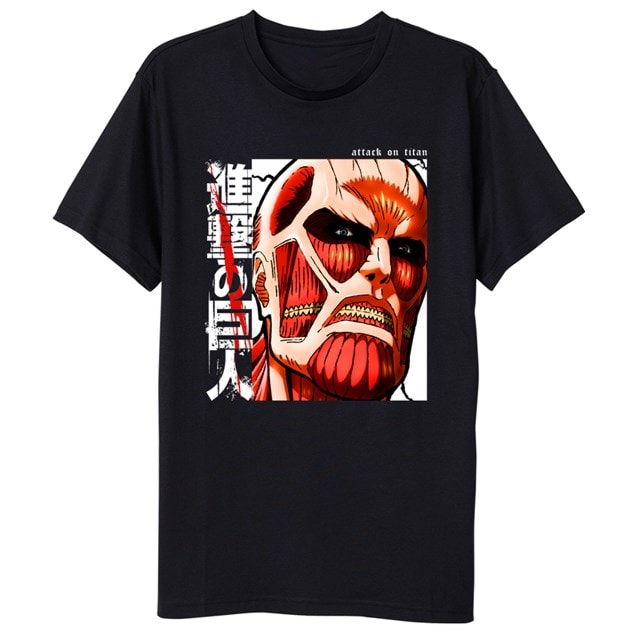 Character Face Attack On Titan Tee (Small) - 1