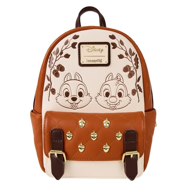 Chip And Dale Quilted Loungefly Mini Backpack - 1