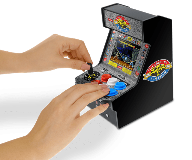 Micro Player Street Fighter II Collectible Retro My Arcade Champion Premium Edition - 3