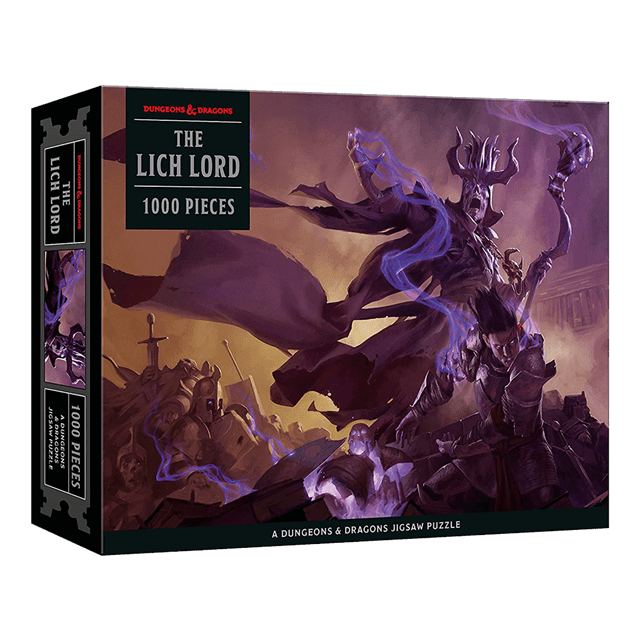 The Lich Lord Dungeons & Dragons 1000 Piece Jigsaw Puzzle - 1