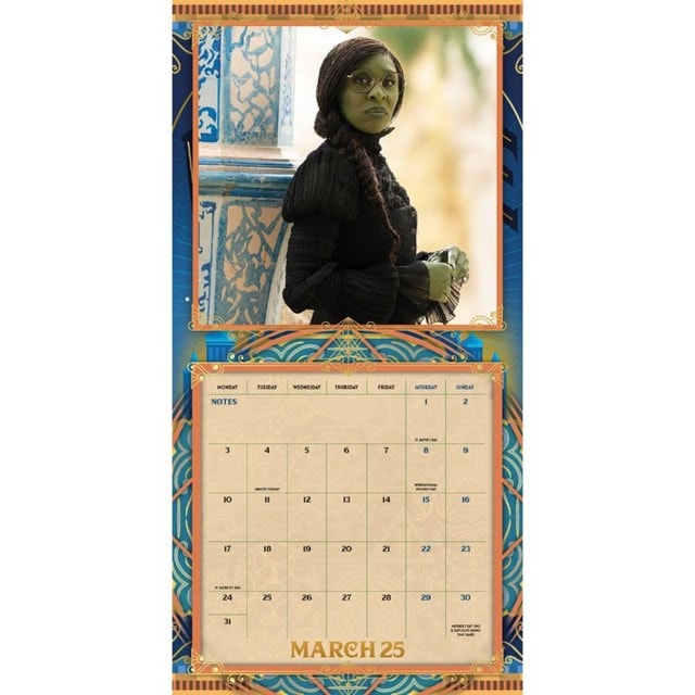 Wicked Movie 2025 Square Calendar - 3