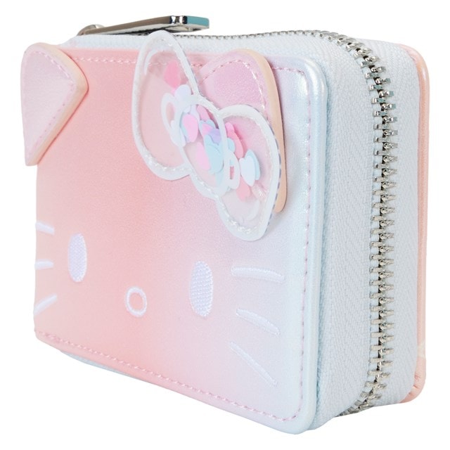 Clear And Cute Cosplay Accordion Wallet Hello Kitty 50th Anniversary Loungefly - 2