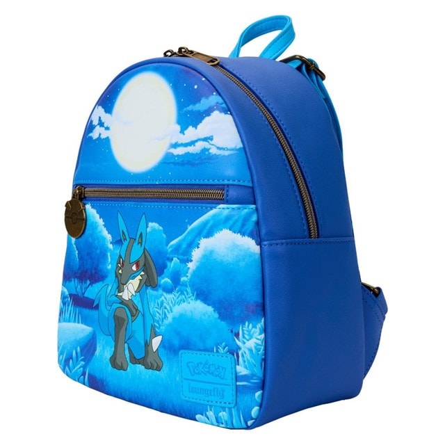 Pokemon Lucario Collection Loungefly Mini Backpack - 2