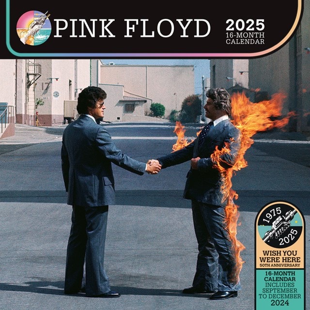 Pink Floyd 2025 Square Calendar - 1