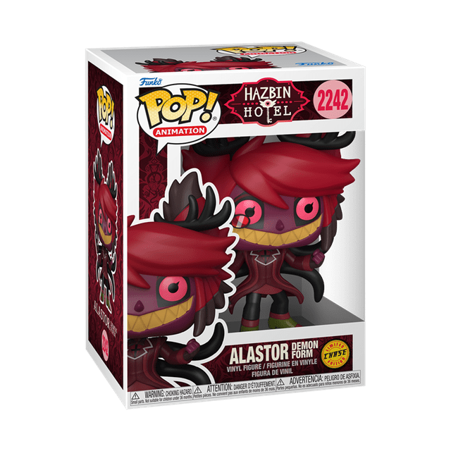 Alastor With Chance Of Chase 2242 Hazbin Hotel Funko Pop Vinyl - 4
