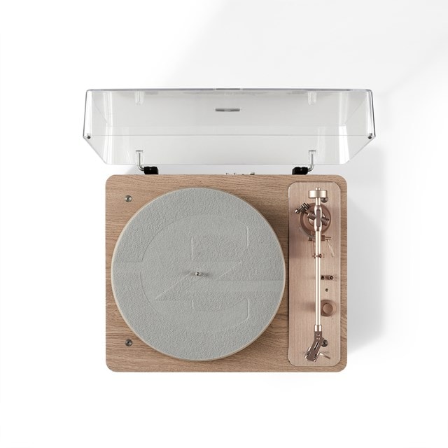 Crosley E100 Natural/Light Wood Turntable - 13