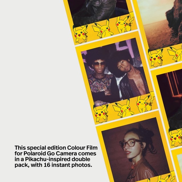 Polaroid Go Colour Pokemon Pikachu Edition Film Double Pack - 8