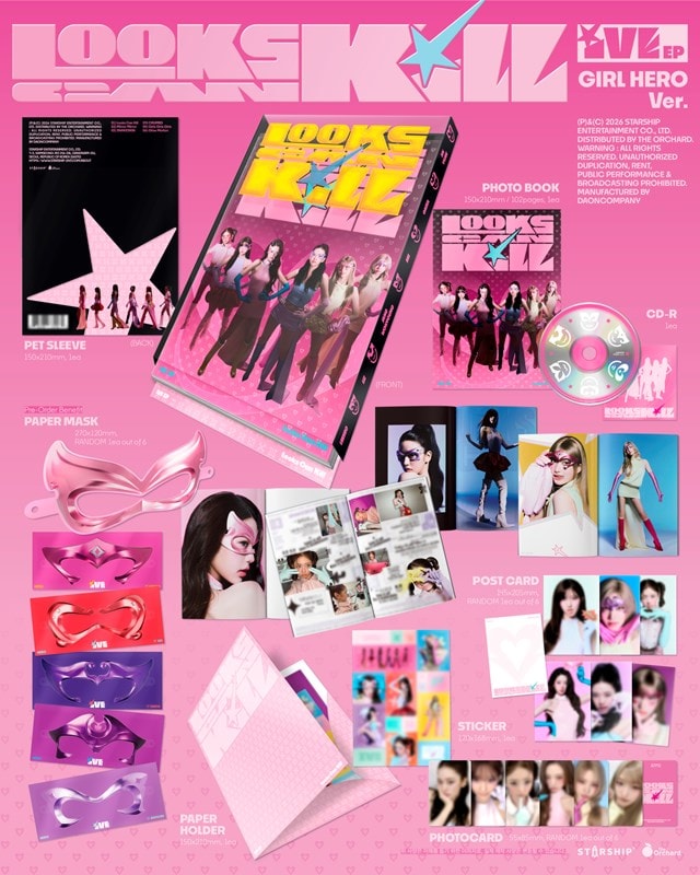 IVE EP - Looks Can Kill (GIRL HERO VER.) - 2